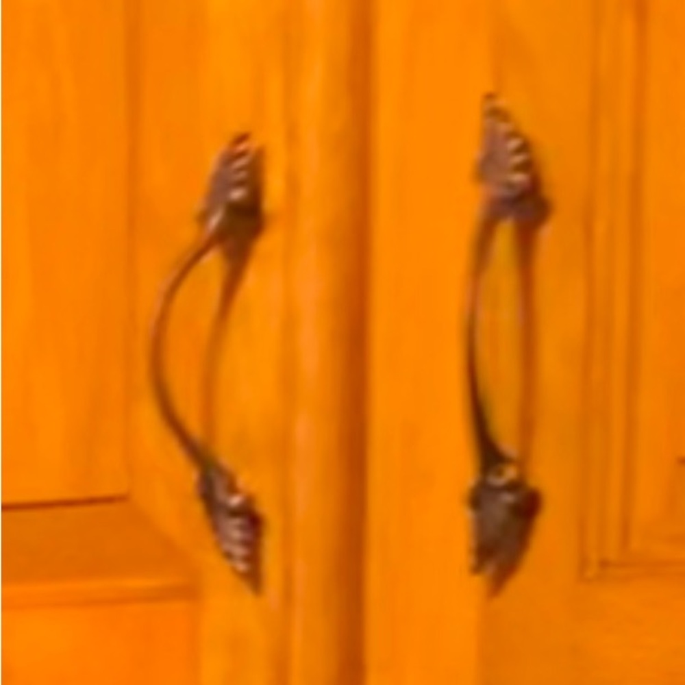 Vintage Bronze Drawer Pulls Set